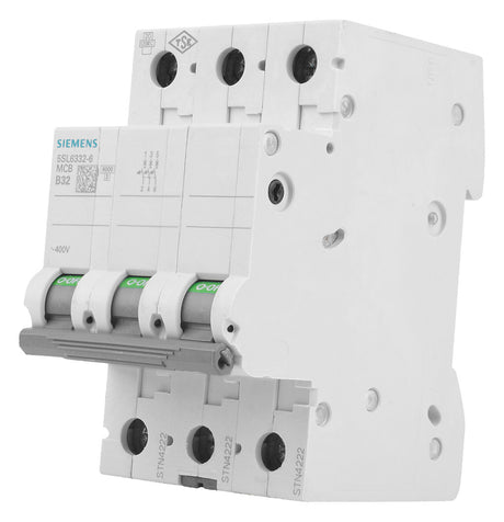 SIEMENS Leitungsschutzschalter UC B 32A 5SL6332-6 3p 400V 3TE 50Hz IP20
