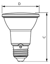 PHILIPS-LM LED-Reflektorlampe E27 PAR20 MAS LEDspot VLE D 6-50W 930 PAR20 4 PAR2