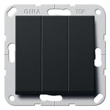 GIRA Wippschalter sw mt UP IP20 3f System 55 2830005