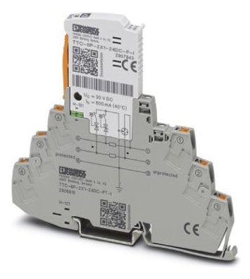 PHOENIX Ableiter Typ3 24VDC 0,6A TS35 TTC-6P-2X1-24DC-PT-I opt Klemme 140Va-e