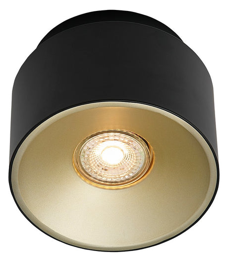 NORDLUX LED-Anbaustrahler 40W 1LED sw sw Torone 2310460103 GU10 mt RF:mt Alu