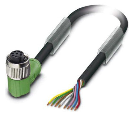 PHOENIX Sensor-Aktorkabel 8p 1,5m M12 SAC-8P- 1,5-PUR/M12FR Female fr.Ende