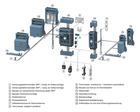 SIEMENS Montagesatz 3NP1923-1EA00