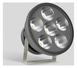 BEGA LED-Anbaustrahler 260W Konv DALI mt 84553 6LEDs graphit 4000K RGBW 16049lm