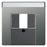 GIRA Zentralplatte USB/TAE edst System 55 0876600 Schraubbef