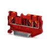 PHOENIX Reihenklemme 0,14-4qmm 1Etage rt PT 2,5-TWIN RD 3kl 24A TS35