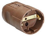 BACHMANN Schutzkontaktkupplung Kst IP20 912.470 ger br Schraubkl