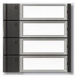 SIEDLE Ruftastenmodul Bus 4RT dgr TM 700-4-0 DG 99x99x26mm