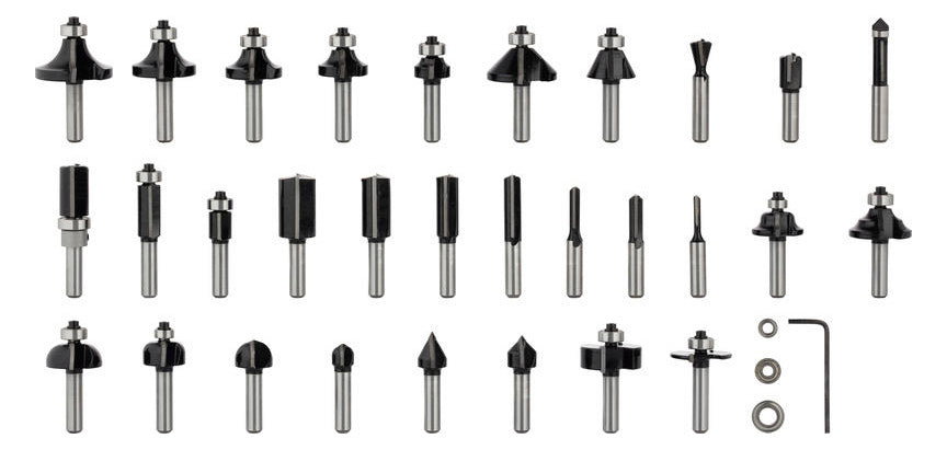 BOSCH-EW Fräserset 30tlg 2607017475