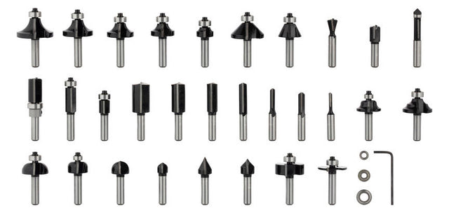 BOSCH-EW Fräserset 30tlg 2607017475