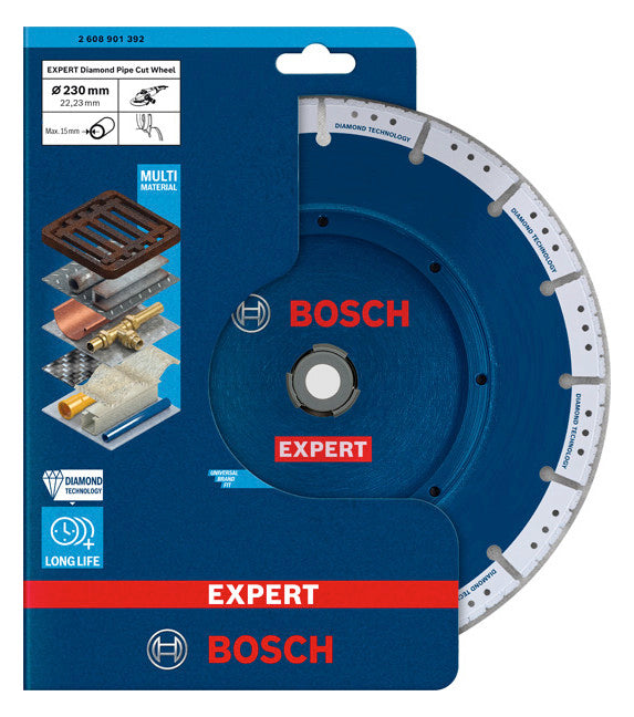 BOSCH-EW Diamant-Trennscheibe 230x3,2mm 2608901392 f.Metall