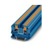PHOENIX Reihenklemme 0,5-10qmm 1Etage bl PTV 6 BU 2kl 41A TS35