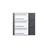 SIEDLE Tastenmodul Bus 3RT dgr BTM 650-03 DG 99x99x27mm