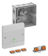SPELSBERG Abzweigkasten 102x102mm Kst gr Abox SLK-4² IP66 IK07 hfr