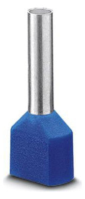 PHOENIX ZW-Aderendhülse 2,5qmm 16mm isol AI-TWIN 2X 2,5 -16 BU kurzschl.fest PP