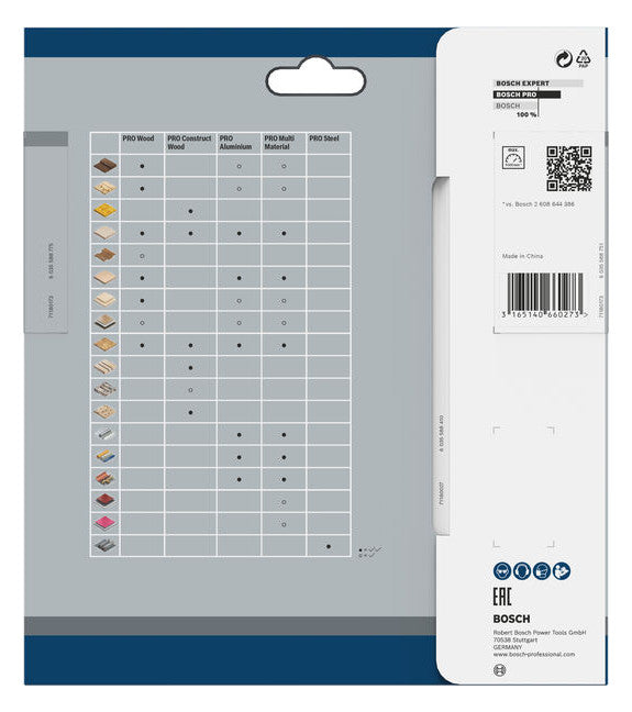 Bosch Kreissägeblatt Exp. Stainl. Steel 355x25,4x2,5 mm, 90 Zähne | 2608644282