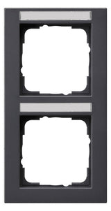 GIRA Rahmen 2f anth vert BSF Kst E2 110223