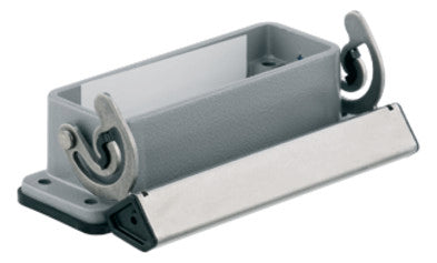 WEIDMÜLLER Anbaugehäuse Längsbügel alu HDC 16A ALU IP66 98x25x54,2mm oben