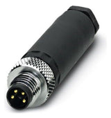 PHOENIX Rundsteckverbinder Stift 4A IP67 SACC-M 8MS-4CON-M-SW 0,14-0,75qmm