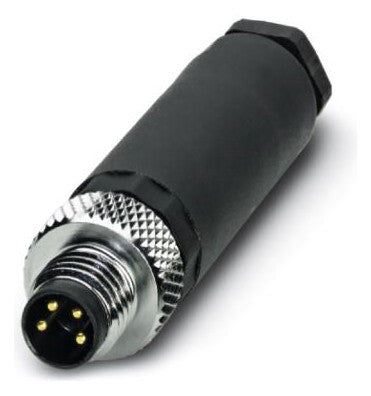 PHOENIX Rundsteckverbinder Stift 4A IP67 SACC-M 8MS-4CON-M-SW 0,14-0,75qmm