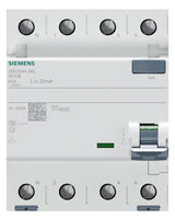 SIEMENS FI-Schutzschalter A 4p 440V 40A 5SV3344-6KL 0,03A 4TE REG 10kA 1kA/stoß