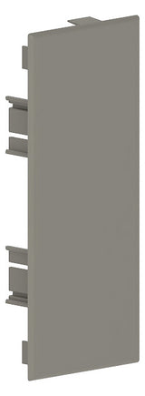 GGK Endstück GEB-K 230x100mm Kst li/re FB 100x230-ES stgr RAL7030 unbeh