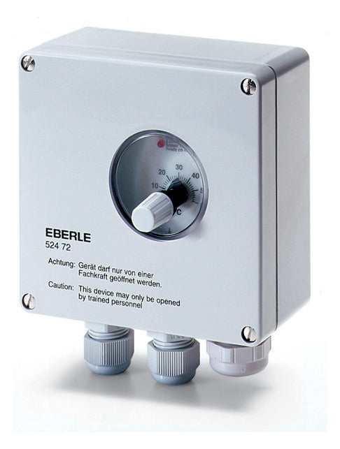 EBERLE Raumthermostat 230V 16A Wechsler UTR 20 IP65 Sensor extern