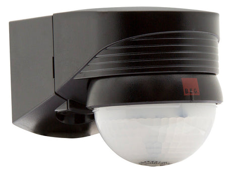 BEG Bewegungsmelder 280° AP sw BWM IP54 LC-plus 280 schwarz 2000W