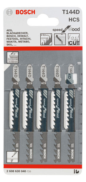 BOSCH-EW Stichsägeblatt Holz 100mm 2608630040