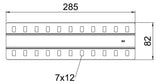 BETTERMANN Kantenschutzblech 285mm ST SSLB 300 FS Weitspann-Ausführung