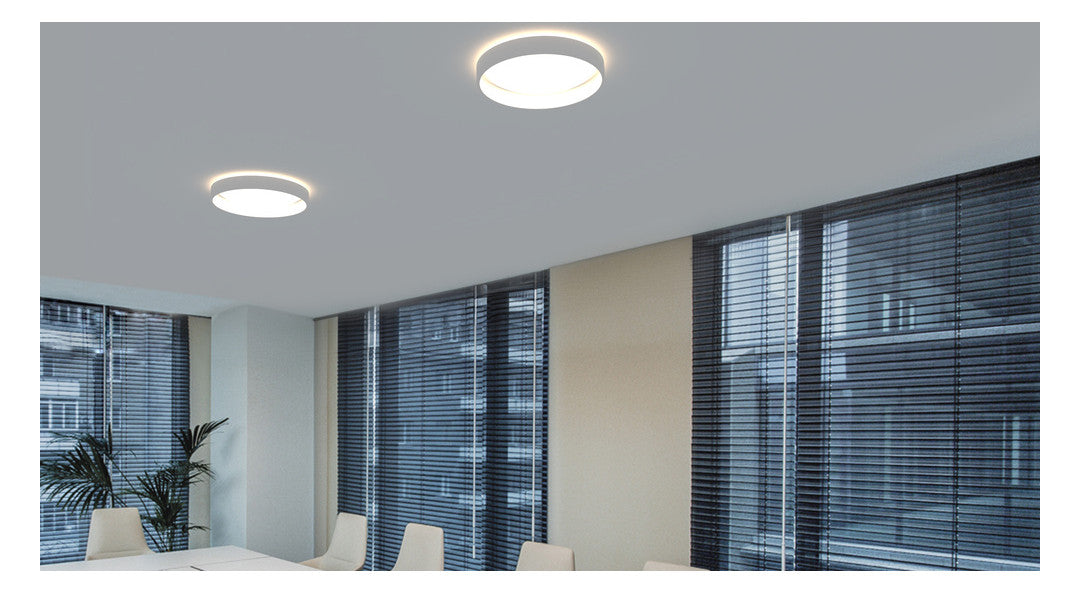 LEDVANCE LED-Sensorleuchte 42W 4000K ws SURFACE CIRCULAR SF CIRC 500 SEN V 42W 8