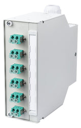 METZ CONNECT LWL-Patchpanel 6f LC-D OM3 15024A57706-E Hutschiene m.Pigtails