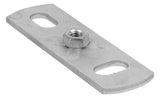 Walraven Grundplatte V2A 1.4301 IG M6 L: 80 4-fach widerstandsgeschw. Mutter | 6707006