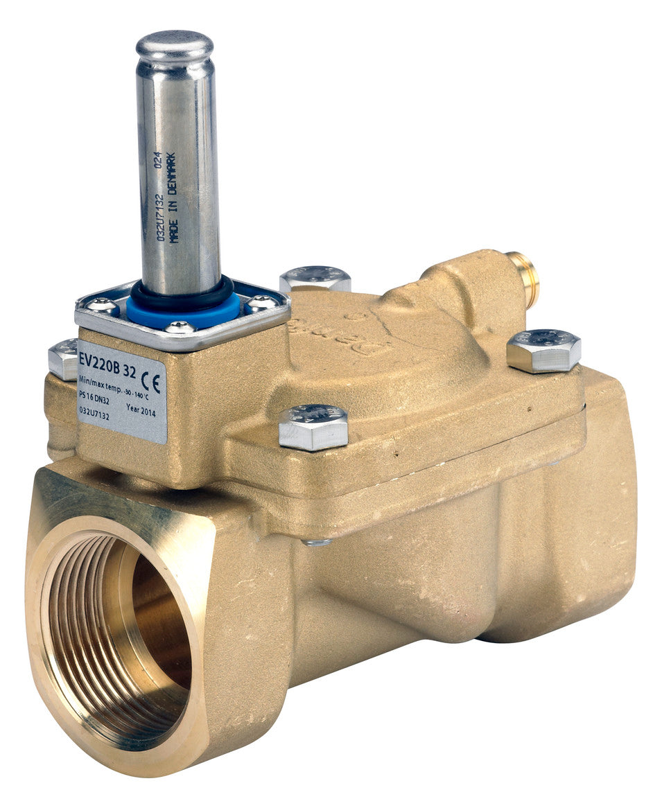 Magnetventil EV 220B 32B G 1 1/4, kvs 18,0, servogesteuert, NC
