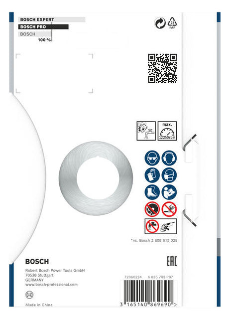 BOSCH-EW Diamant-Trennscheibe 125x10mm 2608615059 f.Backstein f.Beton f.Metall
