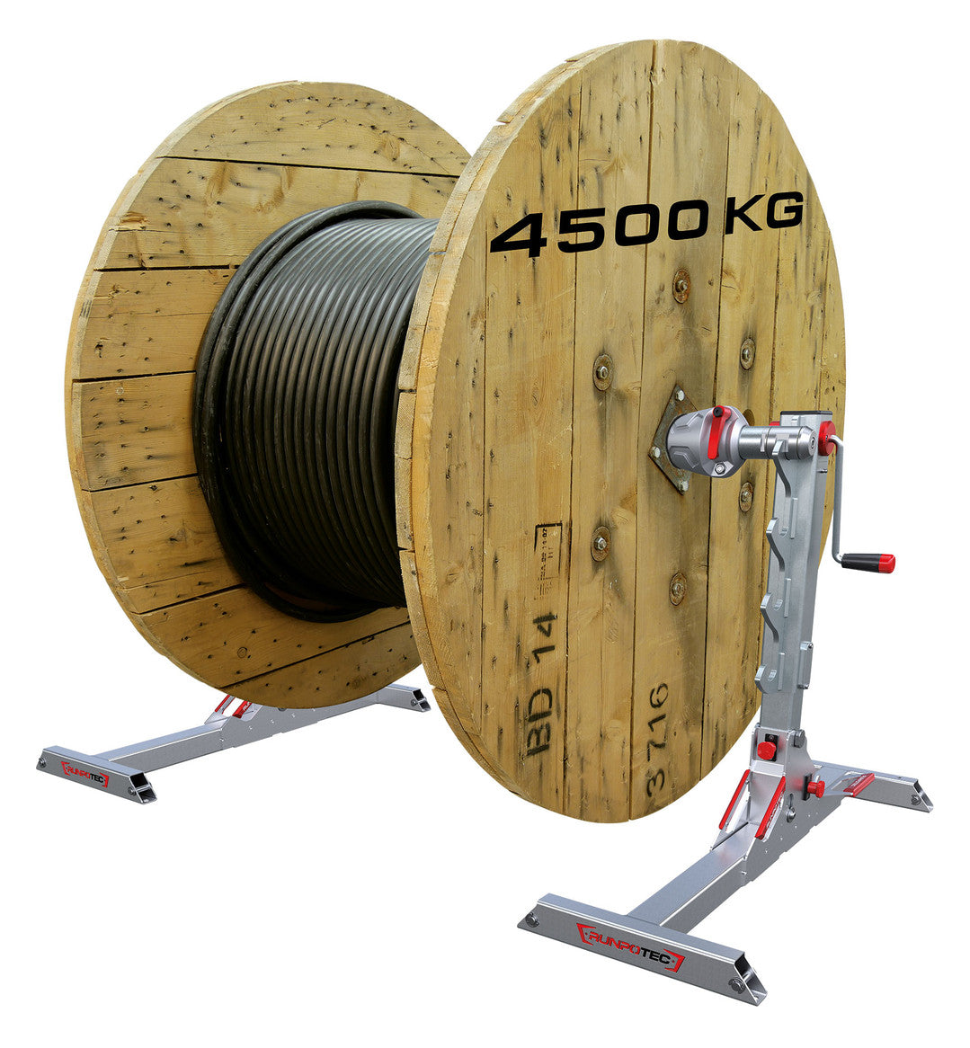 RUNPOTEC RUNPOLIFTER 4500 - L 1600 Trommelheber 1250mm 10164