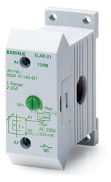 EBERLE Lastabwurfrelais 2-20A 2-20A/ansp ELAR 20 1S 265V AC 2TE