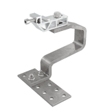 Alumero Dachhaken 40 x 10 mit Schnellmontageaufnahme