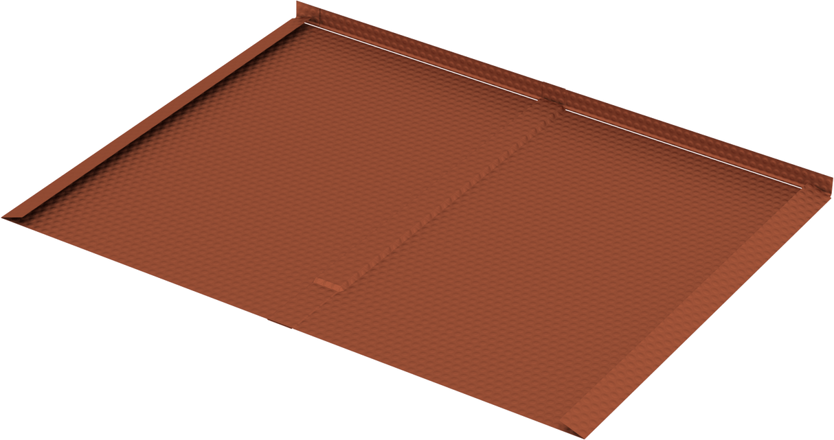Alumero easyFLEX Ziegelersatzplatte 2.1 ziegelrot