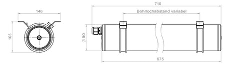 PRACHT LED-Feuchtraumleuchte 15W 4000K TUBIS 7203617-_N_LED 2300lm gr Konv DSI