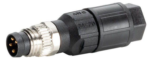 MURR Rundsteckverbinder Stift IP65/IP67 7000-08325-0000000 0,25-0,5qmm