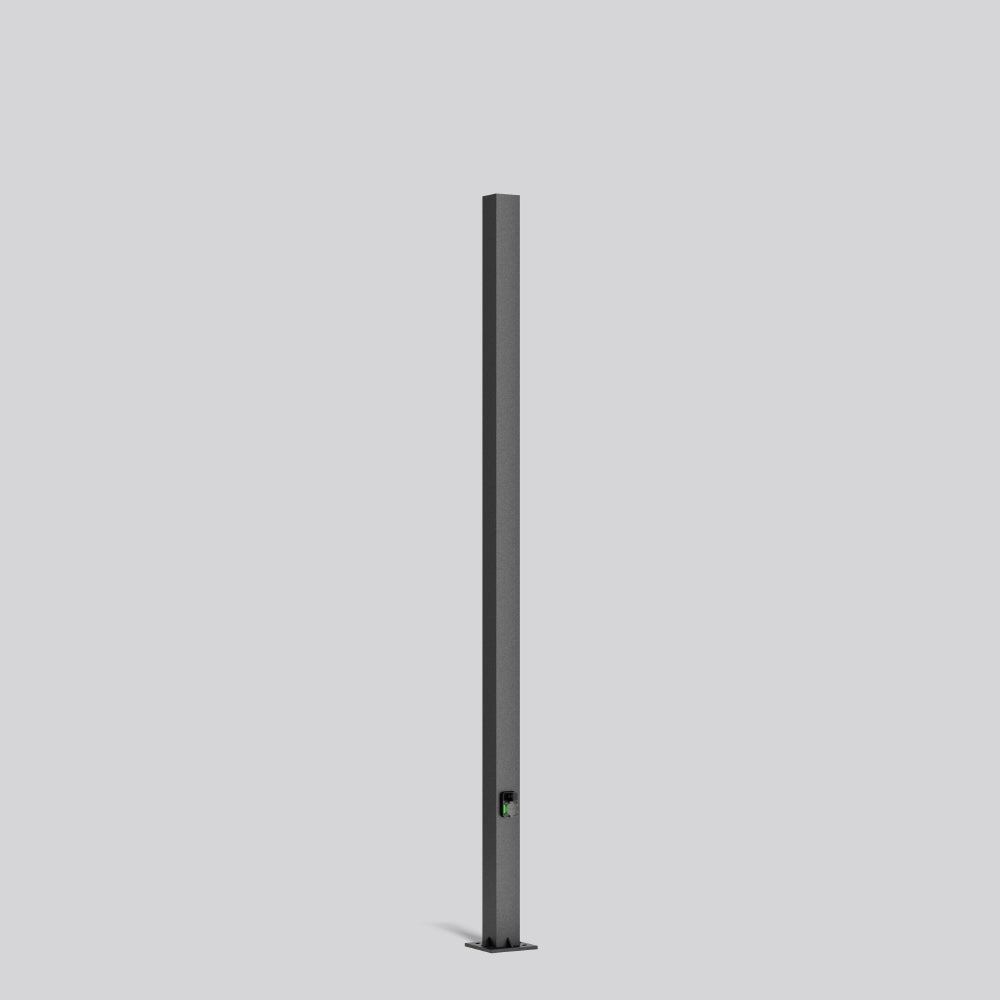 RZB Energy Ladesäule 3ph 44kVA 2f IP54 BOCARO 811336 22kW/Ladep 156x4200x252mm