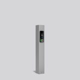 RZB Energy Ladesäule 3ph 44kVA 2f Alu BOCARO 811456 22kW/Ladep 156x1150x246mm