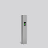 RZB Energy Ladesäule 3ph 11kVA 1f Alu BOCARO 811465 11kW/Ladep 156x1150x200mm