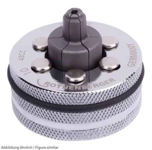 Aufweitkopf Rothenberger ROLOCK 10mm mit Bajonett, nicht ROCAM (kein Gewinde)