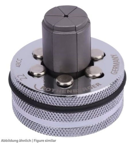 Aufweitkopf Rothenberger ROLOCK 22mm mit Bajonett, nicht ROCAM (kein Gewinde)
