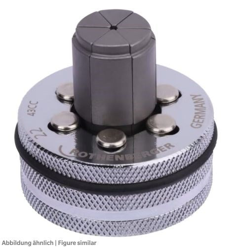 Aufweitkopf Rothenberger ROLOCK 22mm mit Bajonett, nicht ROCAM (kein Gewinde)