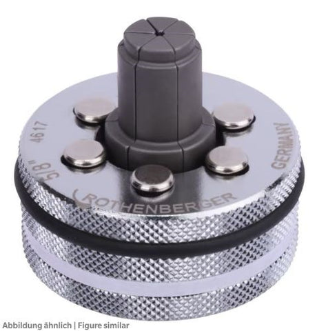 Aufweitkopf Rothenberger ROLOCK 5/8" mit Bajonett, nicht ROCAM (kein Gewinde)