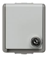 SIEMENS Steckdose 1f dgr glz AP Klappd DELTAfläche 5UB4715 abschl IP44