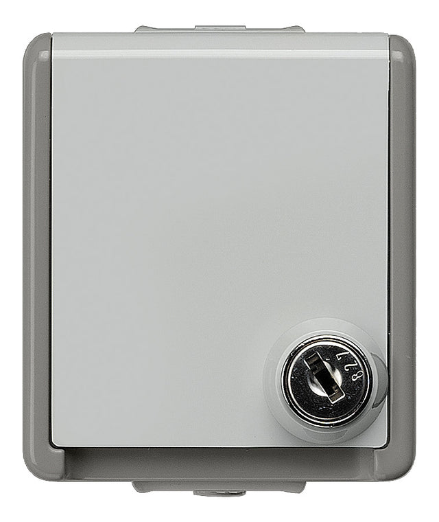 SIEMENS Steckdose 1f dgr glz AP Klappd DELTAfläche 5UB4715 abschl IP44